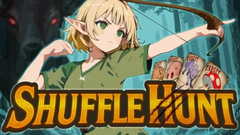 「敵」を自ら配置して狩る、型破りなカードバトル体験！ デッキ構築型ローグライク『ShuffleHunt』 体験版配信開始＆発売日決定！